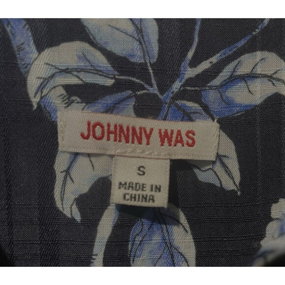 Johnny Was Magnolia High Low Ruffle Sleeve Maxi Dress Size Small - Picture 6 of 12